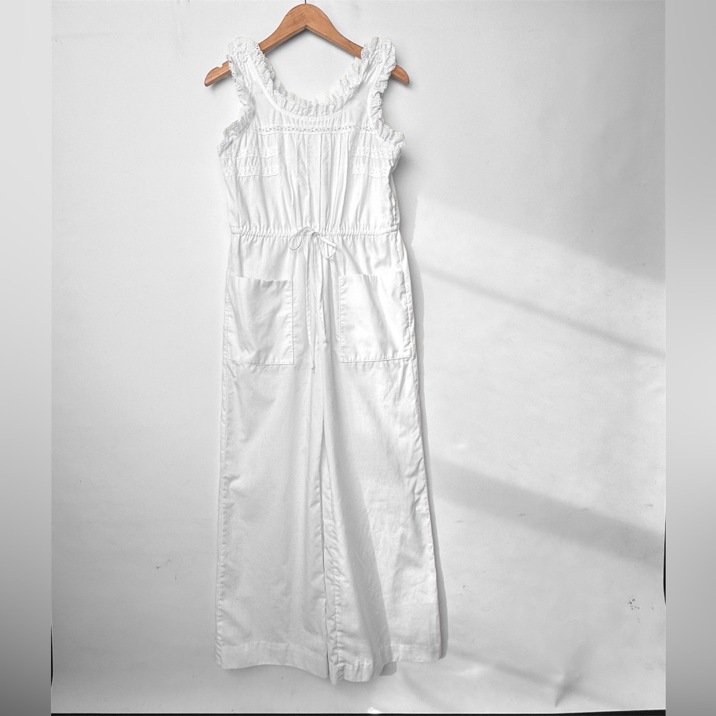 Young Edwardian Cotton Jumpsuit